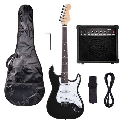 MS EG SET BK zestaw gitarowy gitara elektryczna