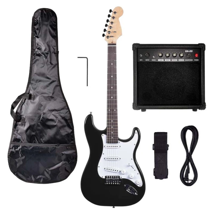 MS EG SET BK zestaw gitarowy gitara elektryczna