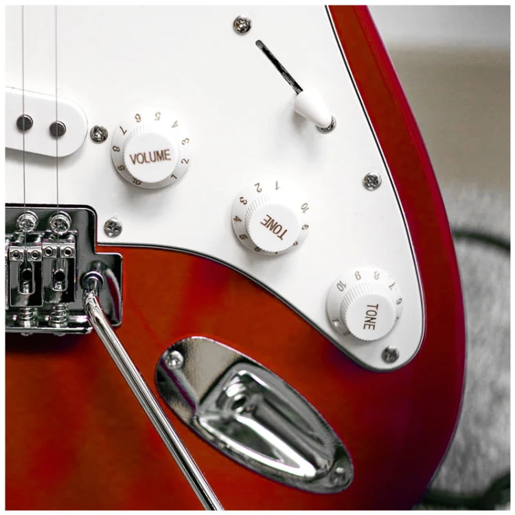 MS  EG SET RED zestaw gitarowy gitara elektryczna