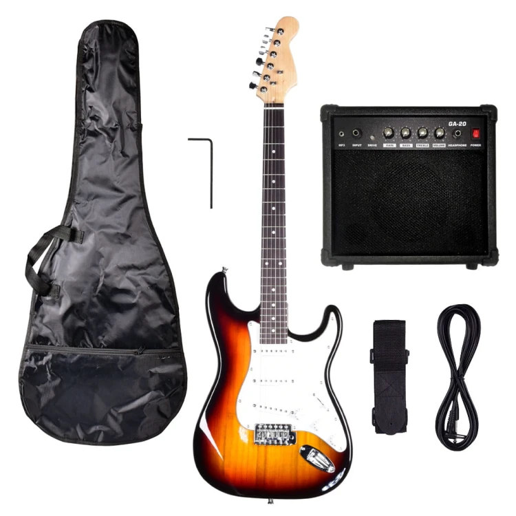 MS EG SET SB zestaw gitarowy gitara elektryczna