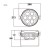 LIGHT4ME FRAME PAR 7x12 LED RGBW reflektor efekt