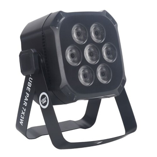 LIGHT4ME CUBE PAR 7X3W reflektor par oświetlenie