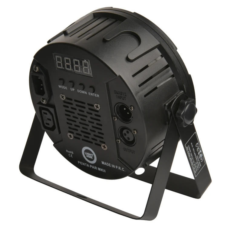 LIGHT4ME PENTA PAR 8x12W MKII RGBWA LED slim