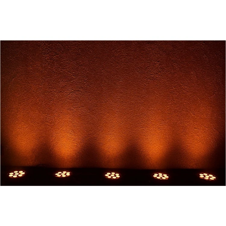 LIGHT4ME PENTA PAR 8x12W MKII RGBWA LED slim