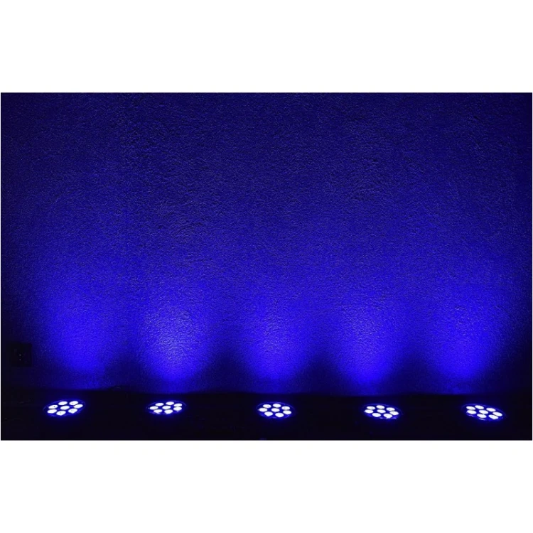 LIGHT4ME QUAD PAR 8x10W MKII RGBW LED slim płaski