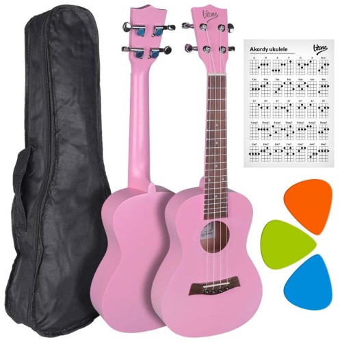 V-TONE UK23 PK ukulele koncertowe akustyczne 23""