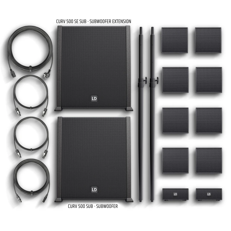 LD Systems CURV 500 PS Przenośny system Array