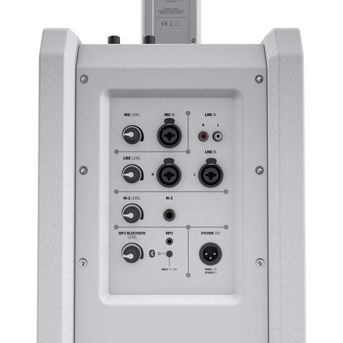 LDSystems MAUI 11 G2 WH Przenośny system kolumn PA z mikserem BT