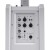 LDSystems MAUI 11 G2 WH Przenośny system kolumn PA z mikserem BT