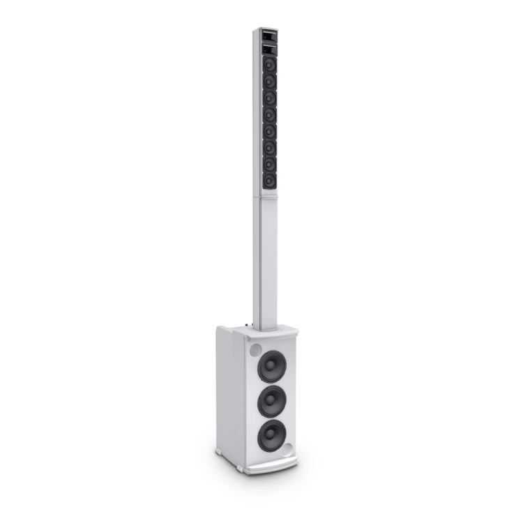 LDSystems MAUI 11 G2 WH Przenośny system kolumn PA z mikserem BT