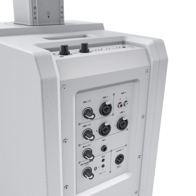 LDSystems MAUI 11 G2 WH Przenośny system kolumn PA z mikserem BT