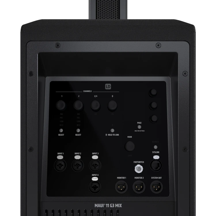 LD Systems MAUI 11 G3 MIX Przenośny kardioidalny kolumnowy system PA mikser