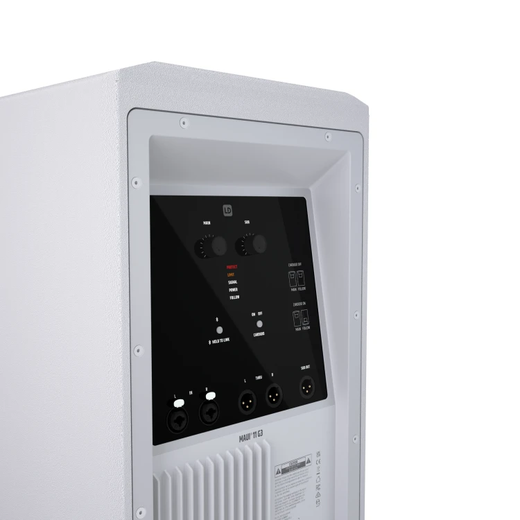 LD Systems MAUI 11 G3 WH Przenośny kardioidalny kolumnowy system PA
