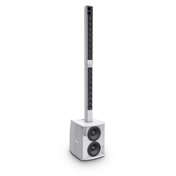LD Systems MAUI 28 G2 WH Kompaktowy system kolumn PA z mikserem BT