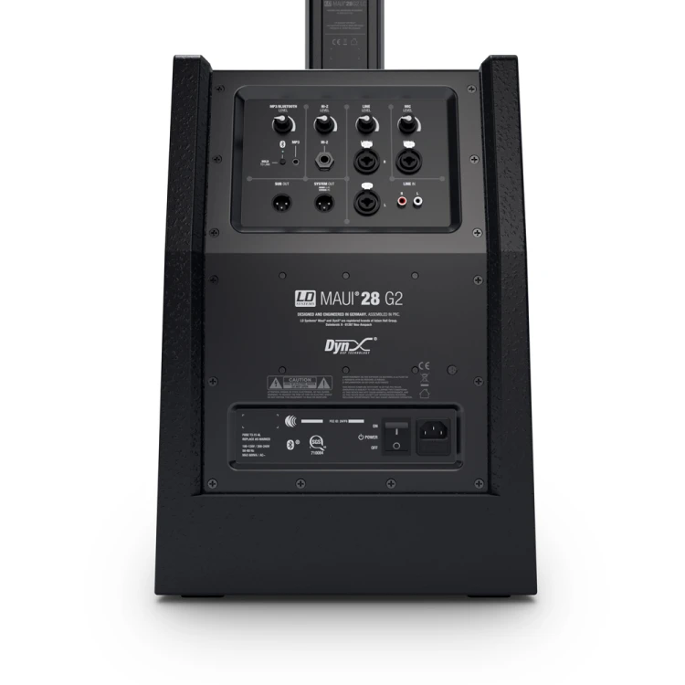 LD Systems MAUI 28 G2 Kompaktowy system kolumn PA z mikserem BT