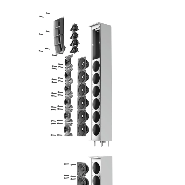 LD Systems MAUI 44 G2 WH profesjonalny system kolumnowy PA