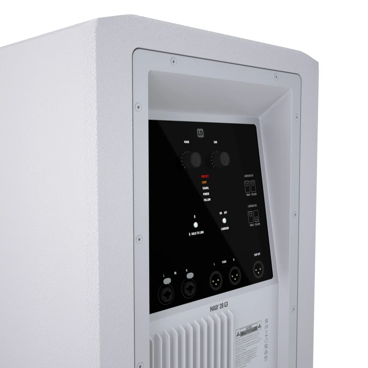 LD Systems MAUI 28 G3 WH kompaktowy kolumnowy system PA