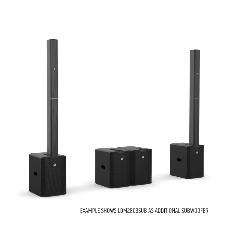 LD Systems MAUI 28 G3 MIX kompaktowy kolumnowy system PA  z mikserem cyfrowym