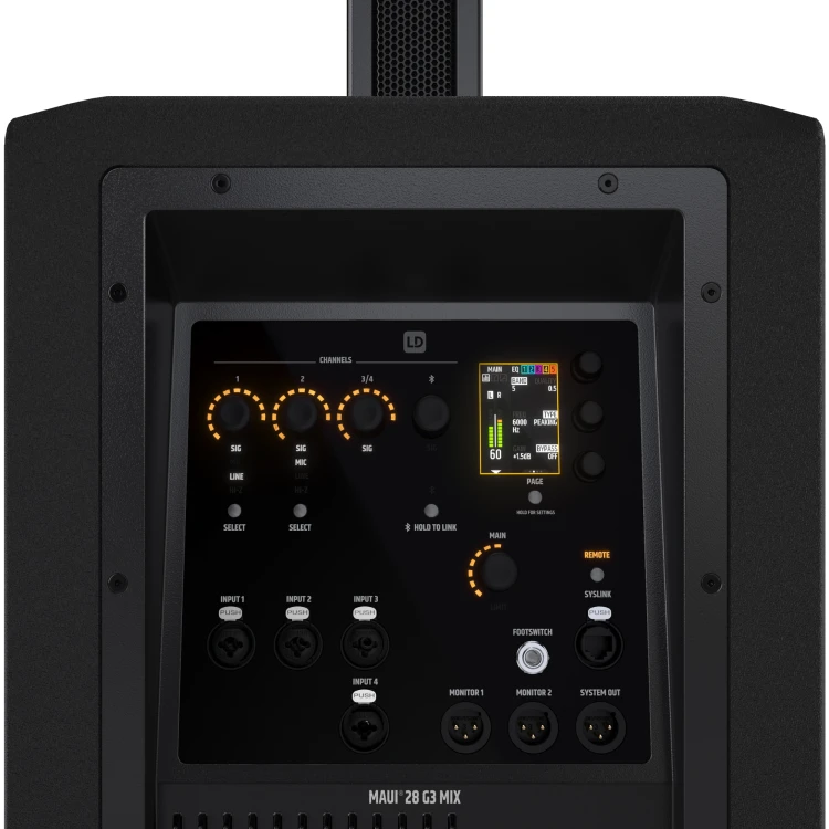 LD Systems MAUI 28 G3 MIX kompaktowy kolumnowy system PA  z mikserem cyfrowym