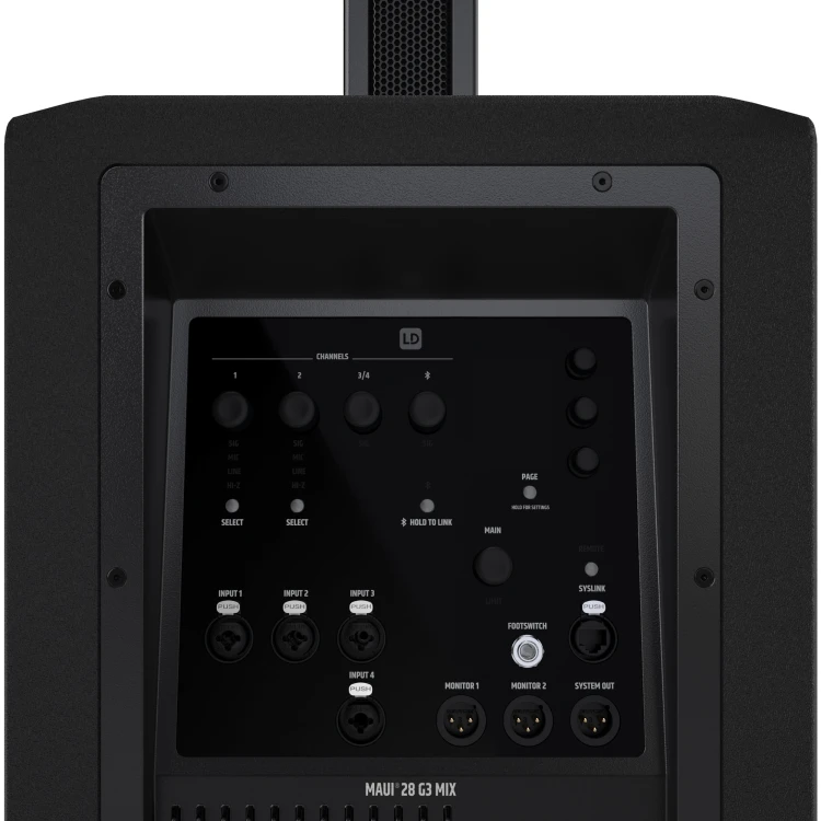 LD Systems MAUI 28 G3 MIX kompaktowy kolumnowy system PA  z mikserem cyfrowym