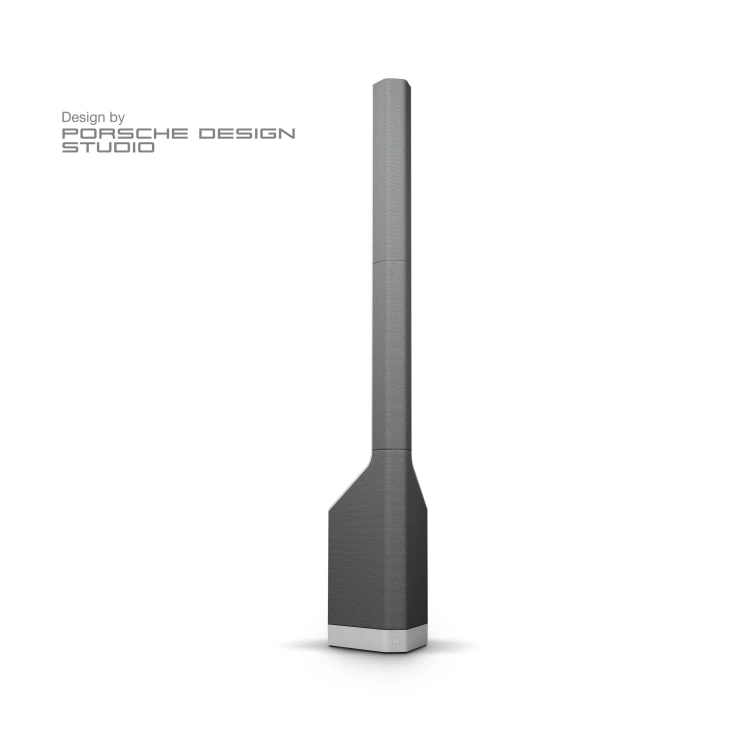 LD Systems MAUI P 900 G System aktywnych kolumn PA opracowany z Porsche Design Studio w kolorze Platinum Grey