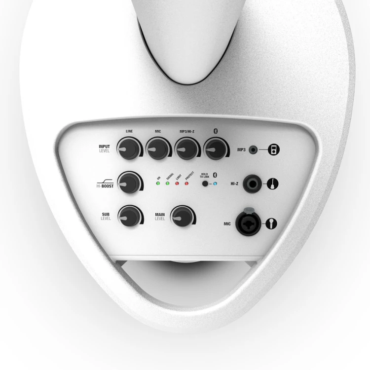 LD Systems MAUI 5 WH Ultraprzenośny system kolumn PA mikser BT