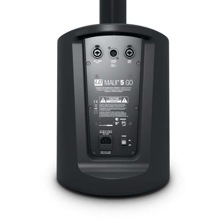 LD Systems MAUI 5 GO Ultraprzenośny system kolumn PA zasilany akumulatorem 5200 mAh
